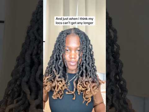 Starter Locs vs LONG LOCS😍4 Year Loc Journey Growth #locjourney #locsjourney #locgrowth #hairgrowth