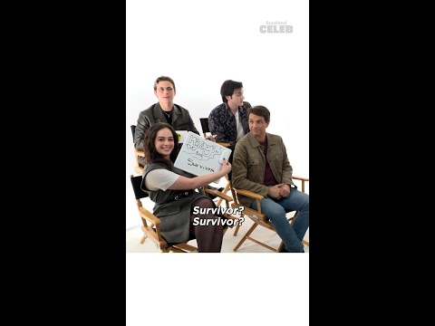 Have you watched the cast of Cobra Kai battle in a game of ‘Cast Wars’ yet? 🥋🧠 #CobraKai #CastWars