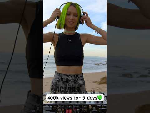 Wow! More than 400k views for 4 days. Thank you, friends! #missmonique #melodictechno