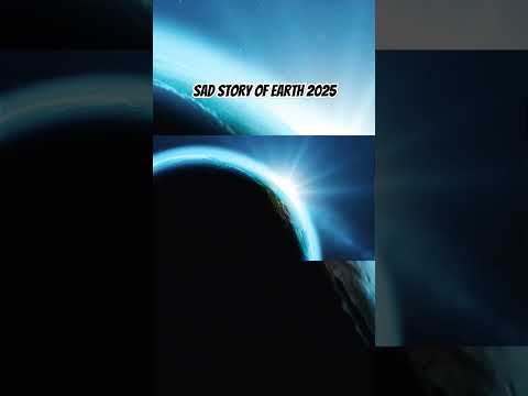 Sad story of Earth 2025 #space #amazingfacts #universe #sadstory #fyp #2025#4k #like #views