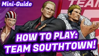 Team Southtown Explained in 30 Seconds! How to Play Geese, Yamazaki, Billy! - KoF XV Breakdown Guide