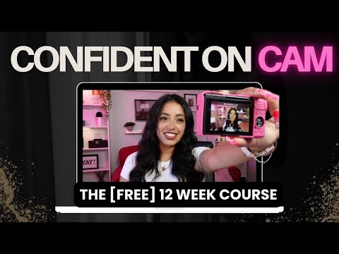CONFIDENCE ON CAM | free course LAUNCHING 5/19