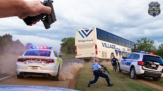 MOST SHOCKING High-Speed Police Chases Caught on Dashcam! You Wouldn't Believe if Not Filmed #31
