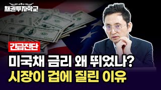 미국채 금리 급등 원인, 복잡해 보이지만 사실은 간단합니다
