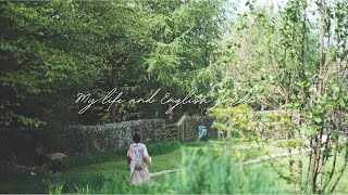 My DIY Kitchen garden progress in idyllic English countryside/ Seedling cut flowers in a raised bed