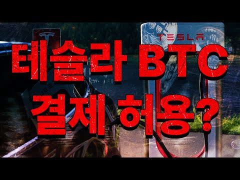 비트코인 테슬라 결제 다시 허용하나? 비트코인 결제 허용 가능성은?