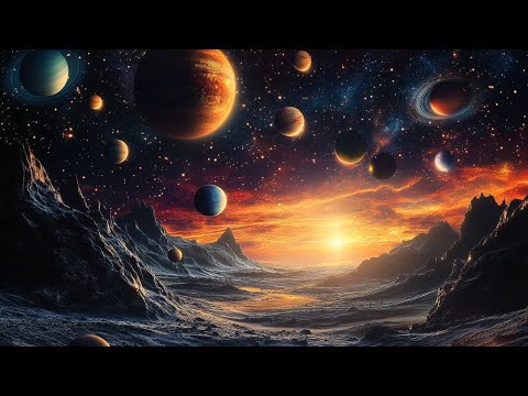 I seek the calm of the universe 🌌 Relaxing Space Dark Ambient Music | Background Soundscape 🚀