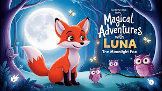 The Moonlight Fox 🌙 | Magical Bedtime Story for Kids | Adventures with Luna