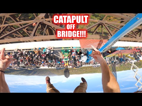 World’s Craziest Human Catapult!!!