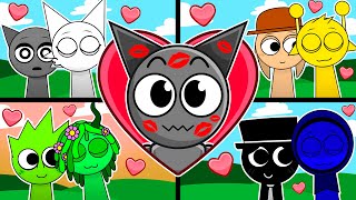 All SPRUNKI COUPLES Unlocked?! (Retake Sinner Update)