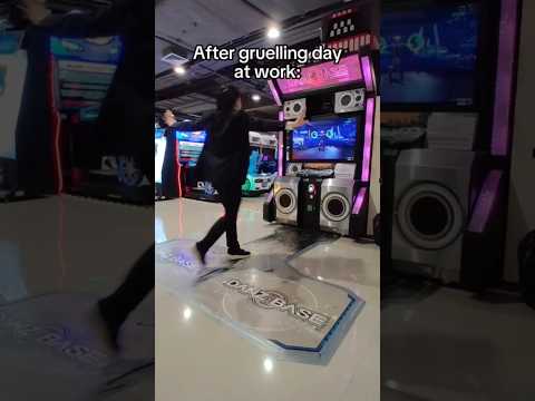 Gotta release some stress after work! #salarymandance #DanzBase #arcade #ChrisBrown #yeah3x #dance