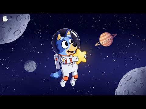 Bluey’s Peaceful Galaxy Dreams 💫 Chill Lofi Beats for Study & Sleep 🌌 Music to Clear Your Mind