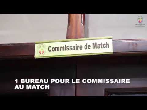 la présentation du stade de Kégué
