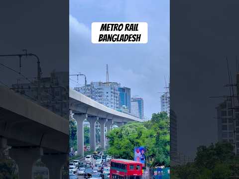 metro rain arriving karwan bazar station ll Dhaka ll Bangladesh