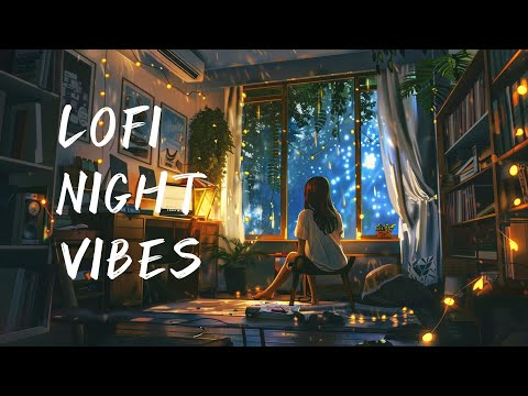 Lofi night chill study : 1 hour 明りの灯る部屋で: 作業用BGM 勉強用BGM