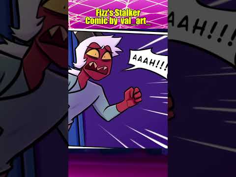 Fizz's Stalker (Helluva Boss Comic Dub) #helluvaboss #helluvabossfizzarolli #fizzarolli