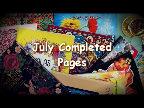 July Completed Pages