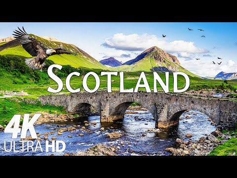 Scotland 4K - Scenic Relaxation Film, Beautiful Relaxing Music with Wonderful Nature of Scotland