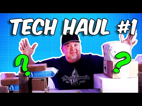 HUGE Tech Unboxing Haul #1 - What did we get??
