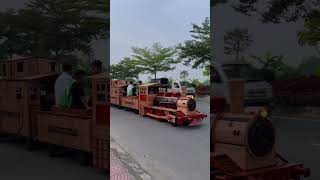 Strange Wooden Train! #diy #shorts #homemade #train #woodworking #trending