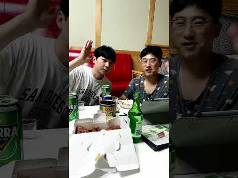 장흥 물축제 남자셋 술먹방 여행 라이브 방송 #먹방 #라이브 #여행