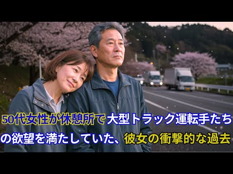 孤独な50代女性が深夜のサービスエリアで出会った運命の人、忘れられない一夜がすべてを変えた