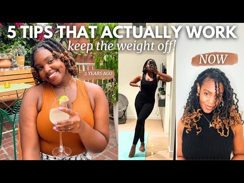5 REALISTIC Weight Loss Tips That ACTUALLY Work (30lbs Down, Quitting Alcohol, 8K Steps & More)
