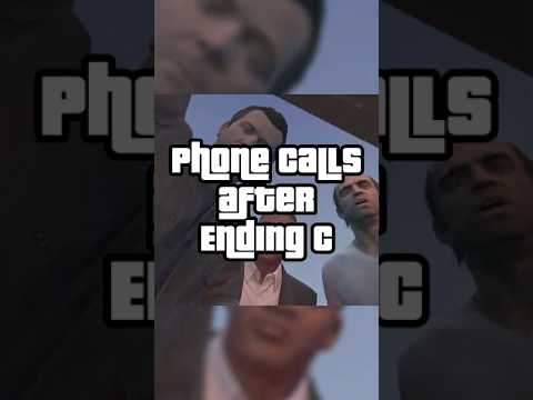 Phone Calls after Ending C #gta #gta5 #gtav