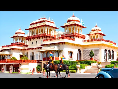 Taj Rambagh Palace Jaipur, India - Best Hotel in the World (4K Full Tour & Vlog)