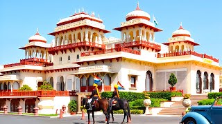 Taj Rambagh Palace Jaipur, India - Best Hotel in the World (4K Full Tour & Vlog)