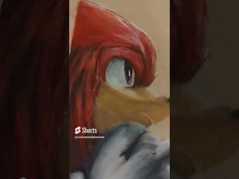 Epic Knuckles Drawing ~ Sonic
