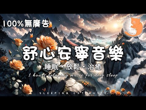 【100%無廣告音樂】1小時舒心安寧音樂 讓你享受最舒適的休息時間丨睡眠、放鬆和治癒音樂