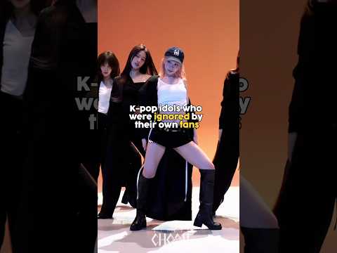 K-pop idols who were ignored by their own fans #lesserafim #newjeans #kep1er #bts #blackpink #fyp