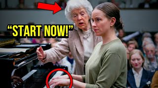 A Simple Woman Told to Play a Broken Piano as a Joke, Then Her Talent Shocks the Room!