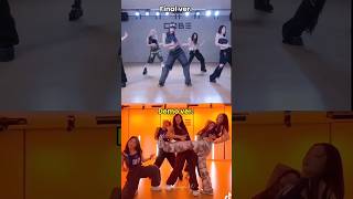 Good Thing Choreo Final vs Demo #idle #soyeon #miyeon #shuhua #yuqi #minnie
