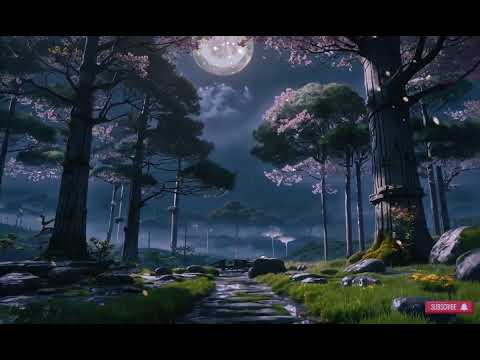 Late Night Melancholy - Beautiful Night - Relaxing, Hm hm hm Music For Sleep, Healing