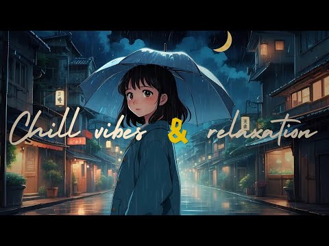 "Night City Lofi 🌙 Chill Beats & Rainy Vibes to help you Stress Relief, Focus, Relaxation & Sleep"