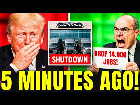 Freightliner Replied To Trump's Tariffs By Leaving America —Trumps Reaction Says It All!