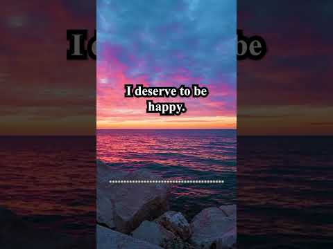 Positive Affirmations for Happiness | Start Your Day Right | Affirmations for Positive Thinking