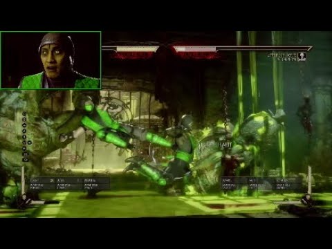 MK11: Secret Reptile Double slide Kombo for Shang Tsung