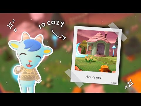I Decorated Sherb's Yard ⭐️ | Animal Crossing New Horizons