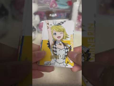 続きは明日あげますー！　　#プロセカ#プロセカグッズ開封 #開封動画　#桃井愛莉#東雲絵名