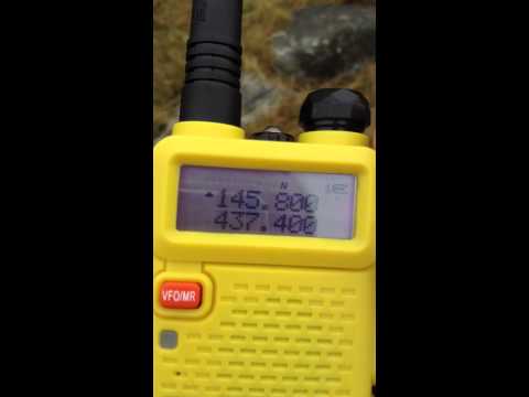 Listening to ISS from Glendalough