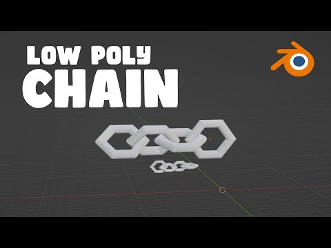 How to make a Chain in Blender