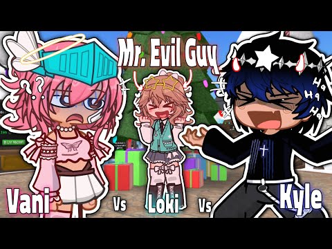 🤔💥 What could be worse than Mr. Evil Guy? | Vani and Kyle Gacha skit 🩷💙
