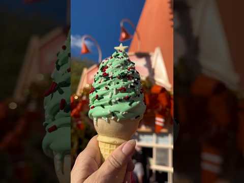 ❤️ Disneyland Christmas Tree Cone! #disney #disneyland #disneychristmas