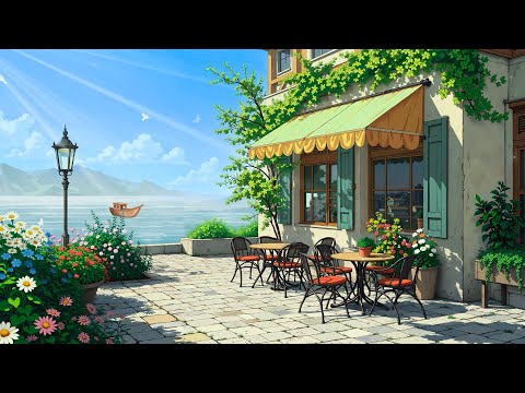 Coastal Coffee ☕ Lofi Relaxing Music for Stress Relief | Deep Focus to Relax/Work/Study