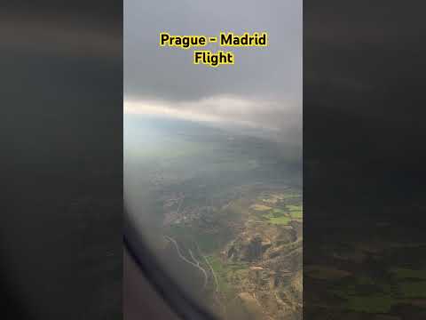Prague - Madrid Flight | March 24, 2025 #travel #europe #spring