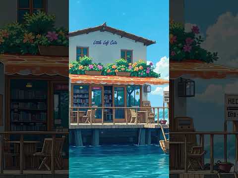 Summer café by the beach for good mood ☀️☕
