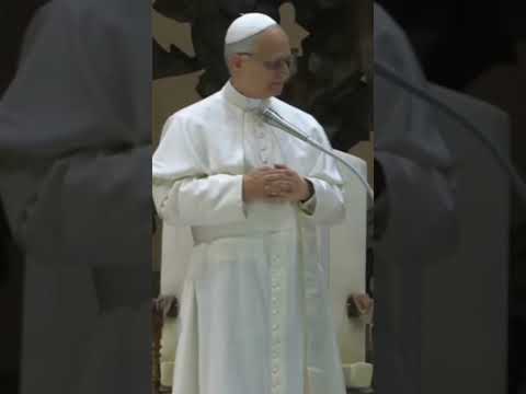 Papal Blessing from Leo XIV  #jesus #pope